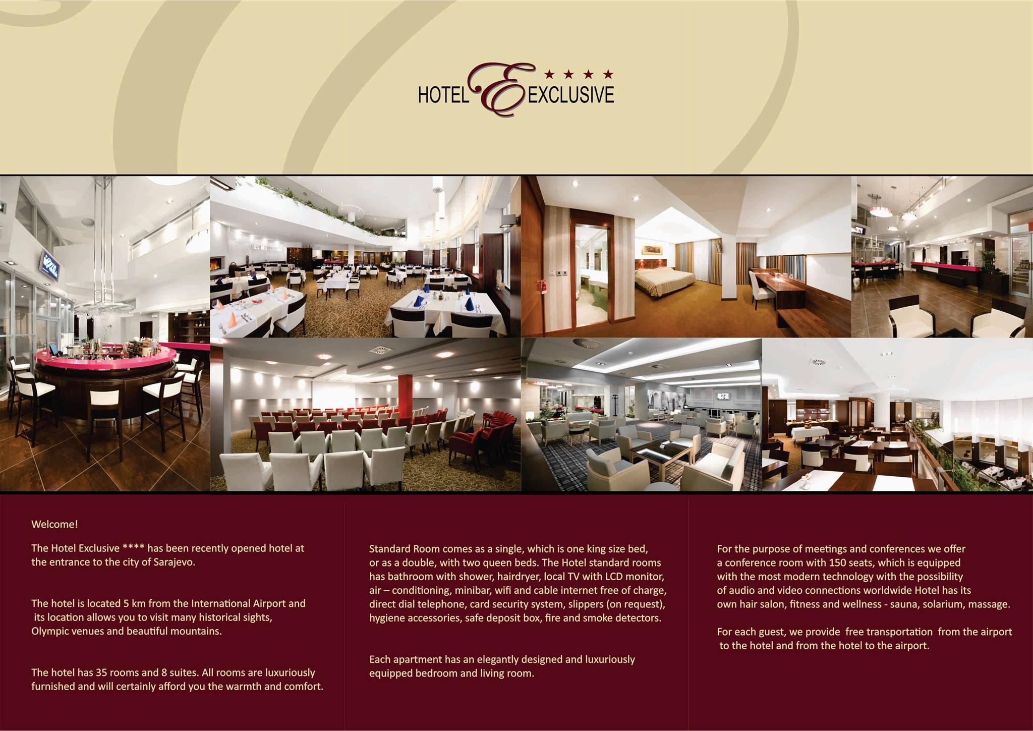 Hotel Exclusive Сараево Экстерьер фото